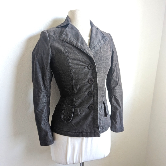 Marc Aurel Blazer Jacket 💕 Olive Brown XS 34 - Picture 3 of 8